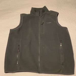 L.L. Bean Fleece Vest Size Large